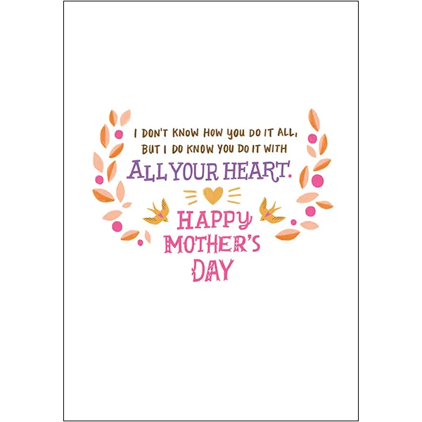 Sellers Publishing Mother's Day M12926Q moederdagkaarten 4 stuks grappig