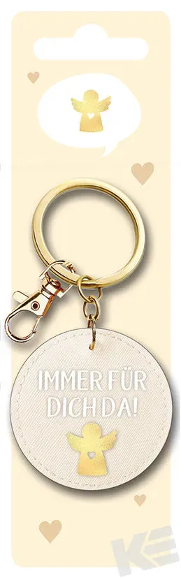 Kurt Eulzer 01-0839 sleutelhanger leer 40 mm per stuk