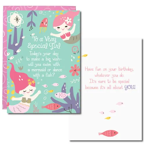 Sellers Publishing B6059A verjaardagskaart speciaal meisje