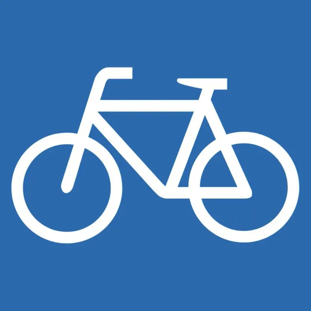 Gozi Stoeptegel Fiets tegel met eigen foto