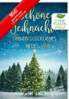 Kurt Eulzer 45-2227 kerstkaart dennenboom 1 stuk