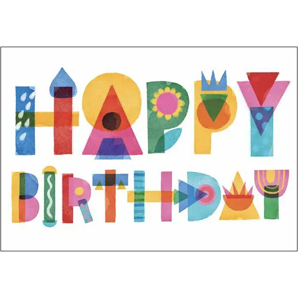 Sellers Publishing Birthday B12329A verjaardagskaart 6 stuks lief