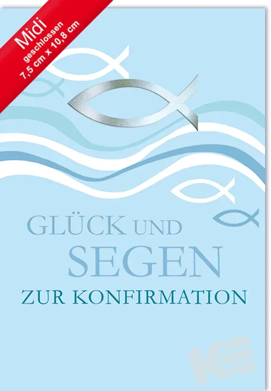 Kurt Eulzer 45-1104 confirmatiekaart 1 stuk vis mini