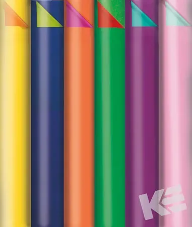 Kurt Eulzer 2-Color 04-0105 cadeaupapier 30 rollen 70cm x 2m