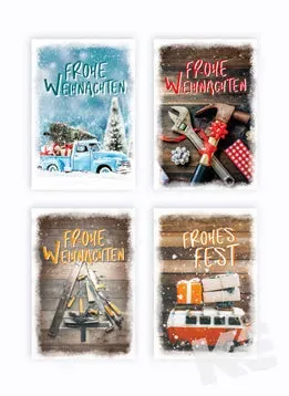 Kurt Eulzer 23-4679 cadeaulabels 5 stuks auto motieven