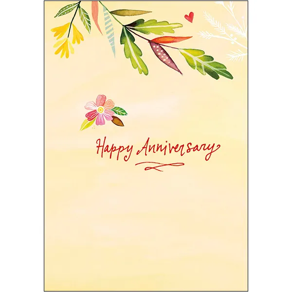 Sellers Publishing Anniversary A3032A wenskaarten 6 stuks jubileum